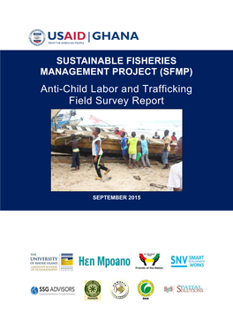 Anti-Child Labor and Trafficking Field Survey Report