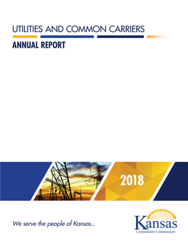 Utilities and Common Carriers Annual Report