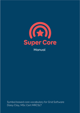 Super Core Manual.Indd
