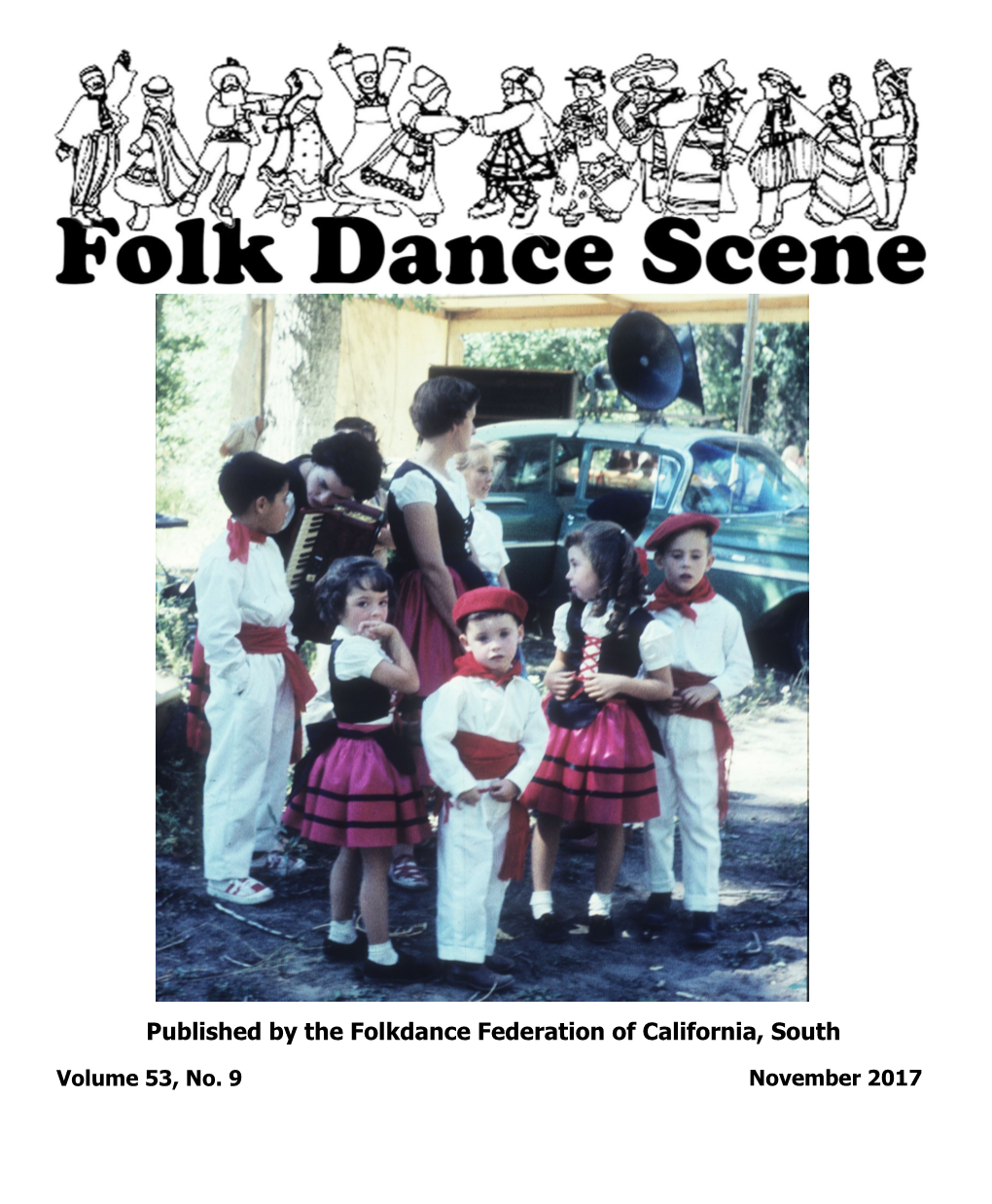 Published by the Folkdance Federation of California, South