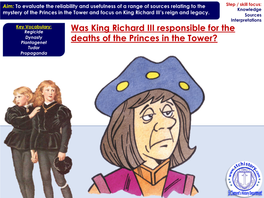 Who Was King Richard III and Did He Murder the Princes in the Tower