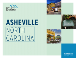 Asheville Outlets Leasing Book