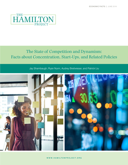 The State of Competition and Dynamism: Facts About Concentration, Start-Ups, and Related Policies