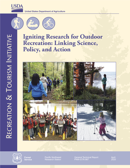 USDA Igniting Research for Outdoor Recreation: Linking Science, Policy