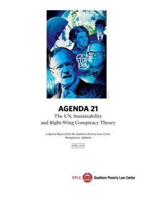 AGENDA 21 the UN, Sustainability and Right-Wing Conspiracy Theory