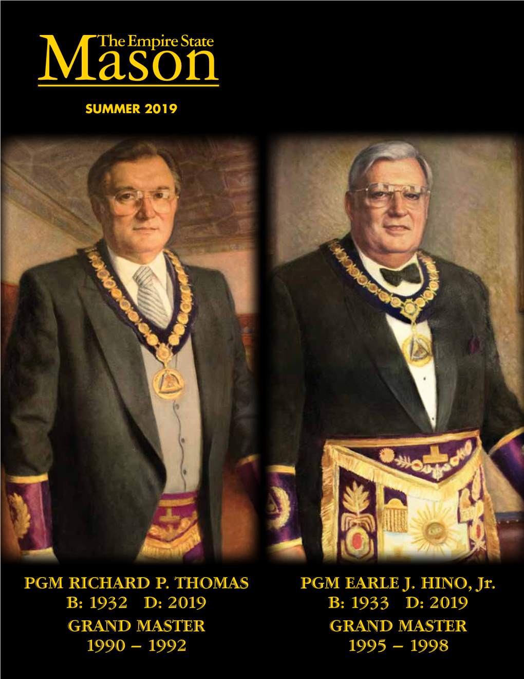 Pgm Richard P. Thomas B: 1932 D: 2019 Grand Master 1990