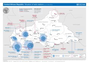 Central African Republic: Situation of Radio Stations (As of 23 Mar 2014)