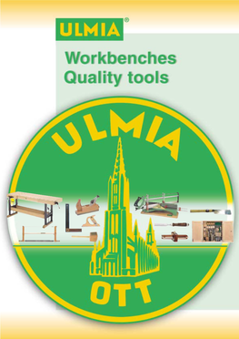 ULMIA Mitre Box Saws the Company’S Founder Georg Ott, Inventor of the World Renowned Mitre Box Saw, Constructed His First Mitre Box Saw in the Year 1877