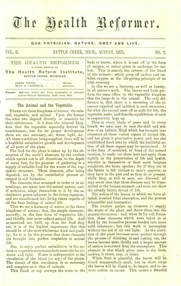 The Health Reformer for 1871