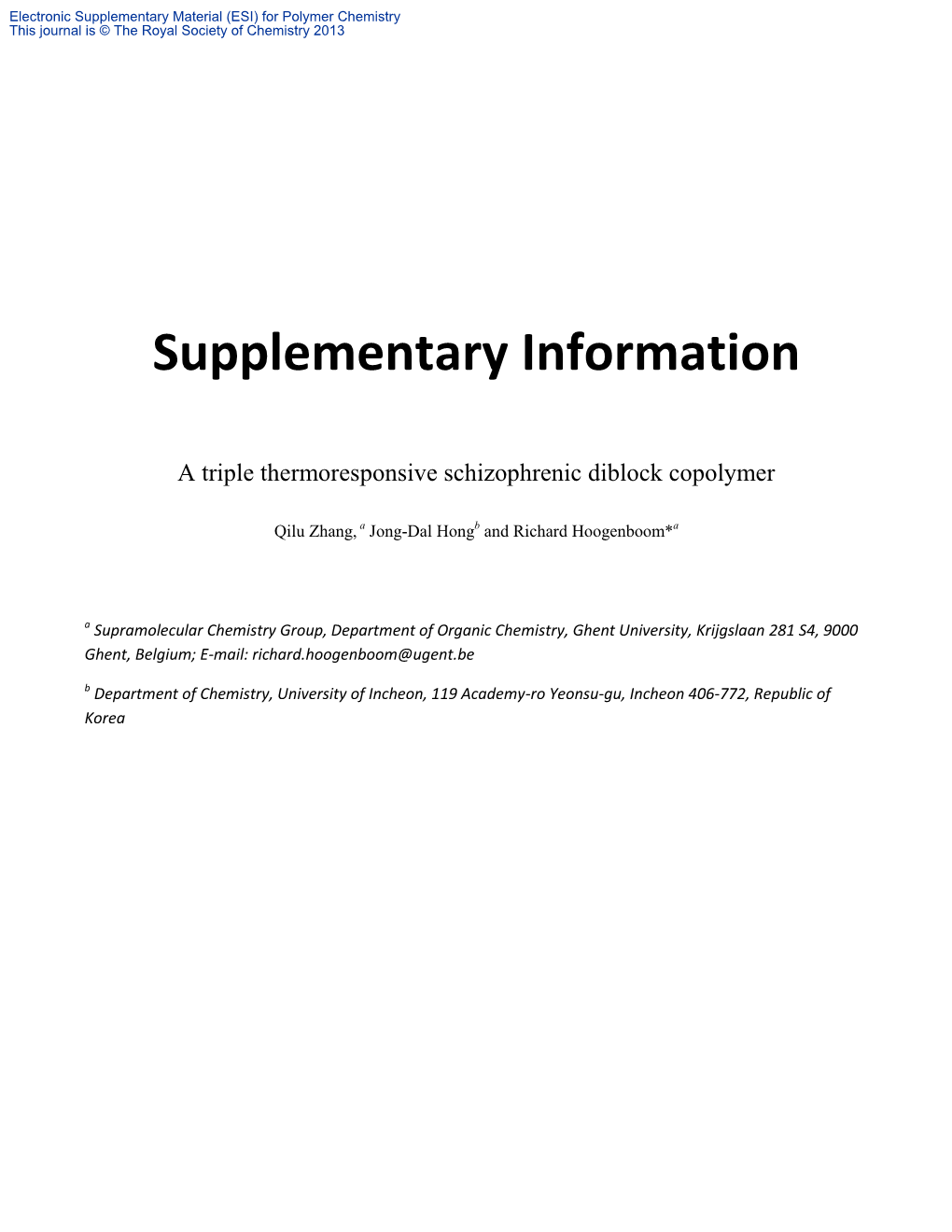 Supplementary Information