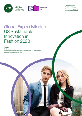 Global Expert Mission US Sustainable Innovation in Fashion 2020