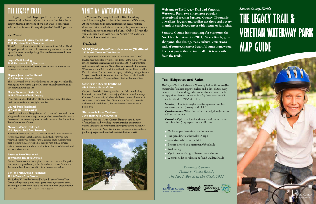 The Legacy Trail And Venetian Waterway Park Map Guide Docslib