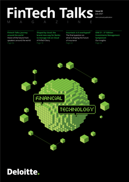 Fintech Talks Semi-Annual Publication MAGAZINE