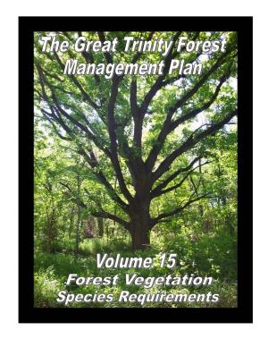 Forest Vegetation Species Requirements.Pdf