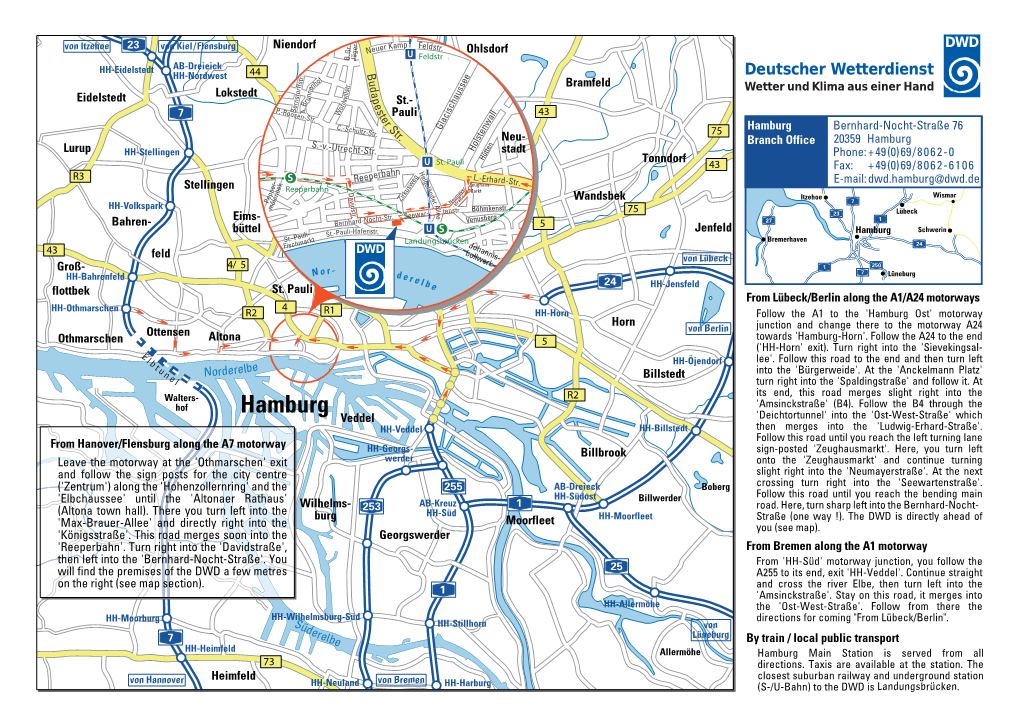 Hamburg Bernhard-Nocht-Straße 76 Chultz-S S Tr