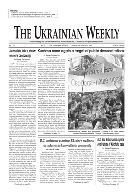 The Ukrainian Weekly 2002, No.42