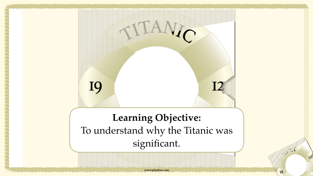 The Titanic Powerpoint