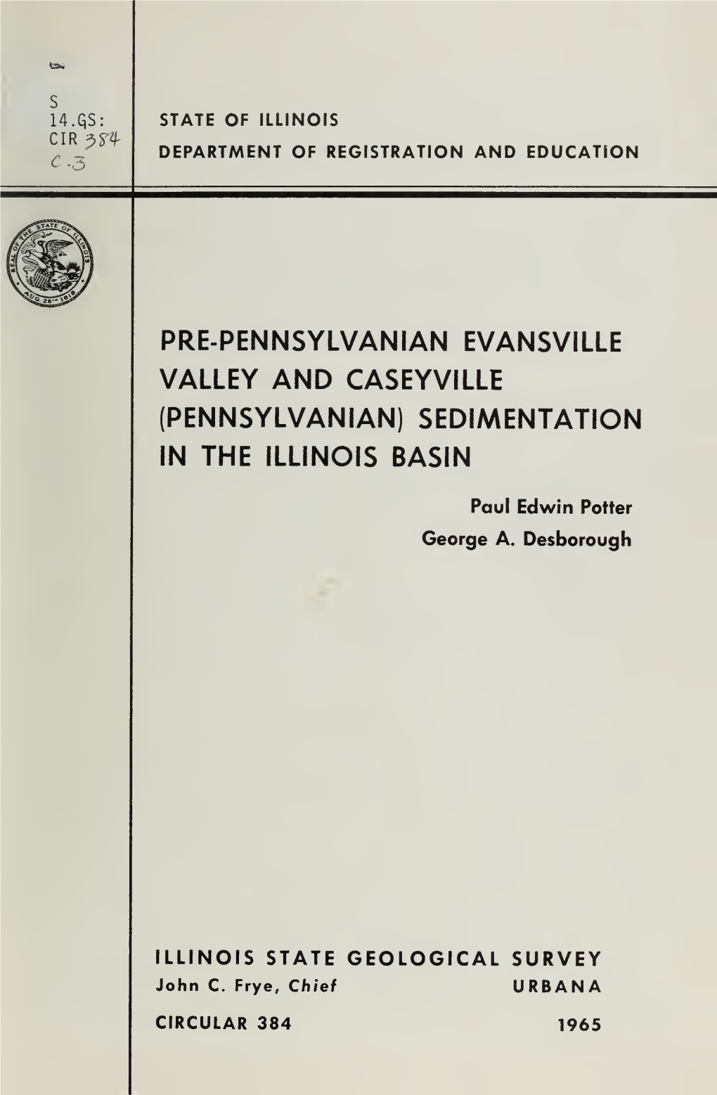 (Pennsylvanian) Sedimentation in the Illinois Basin