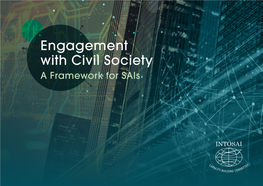 Engagement with Civil Society a Framework for Sais Purpose of This How to Use Framework the Framework