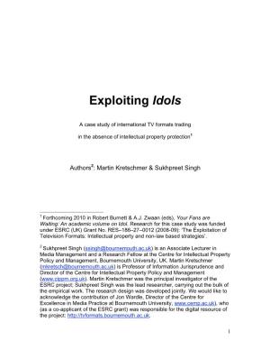 Exploiting Idols