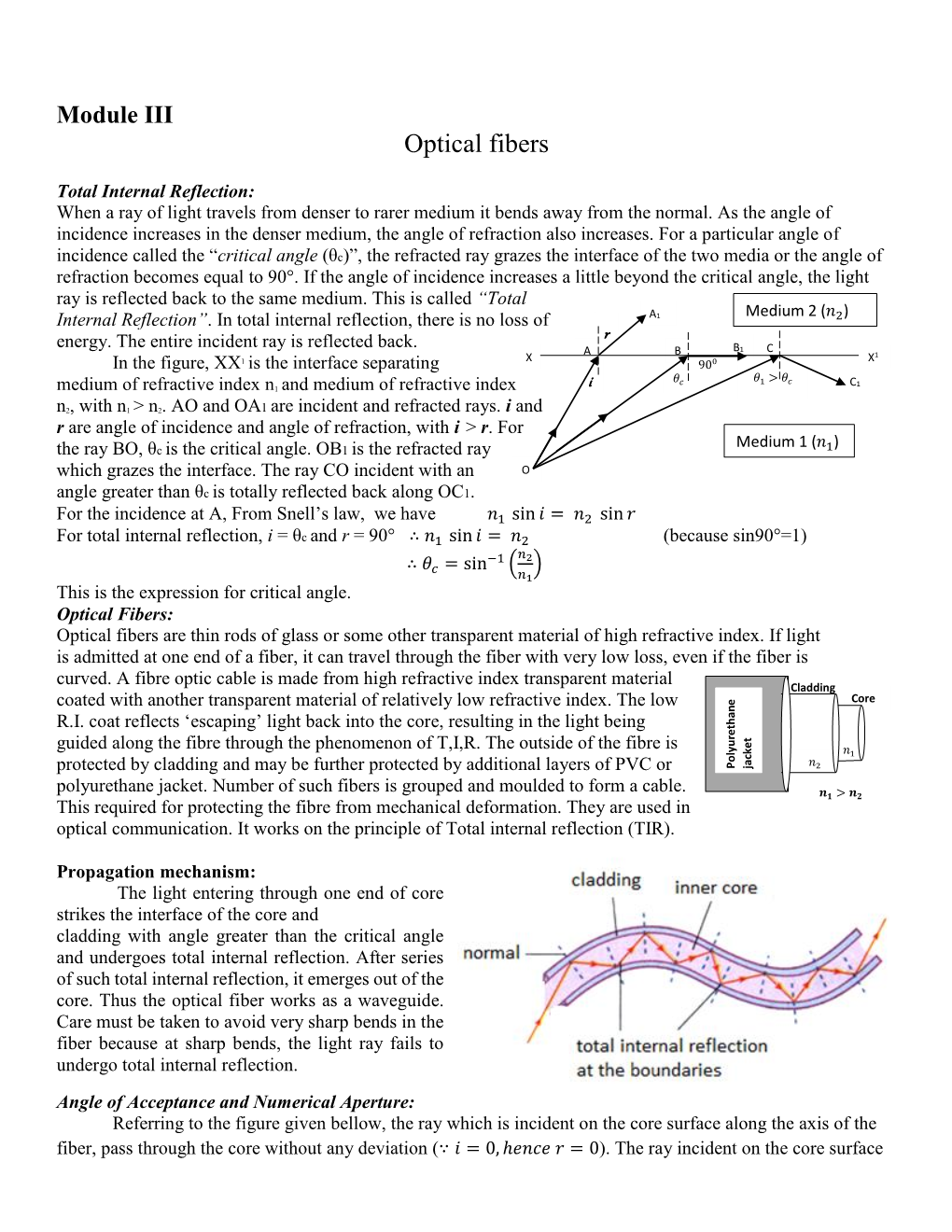 Optical Fibers