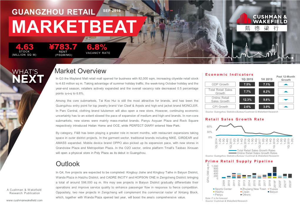 Guangzhou Retail Marketbeat Sep 2019