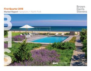 First Quarter 2018 Market Report Hamptons + North Fork