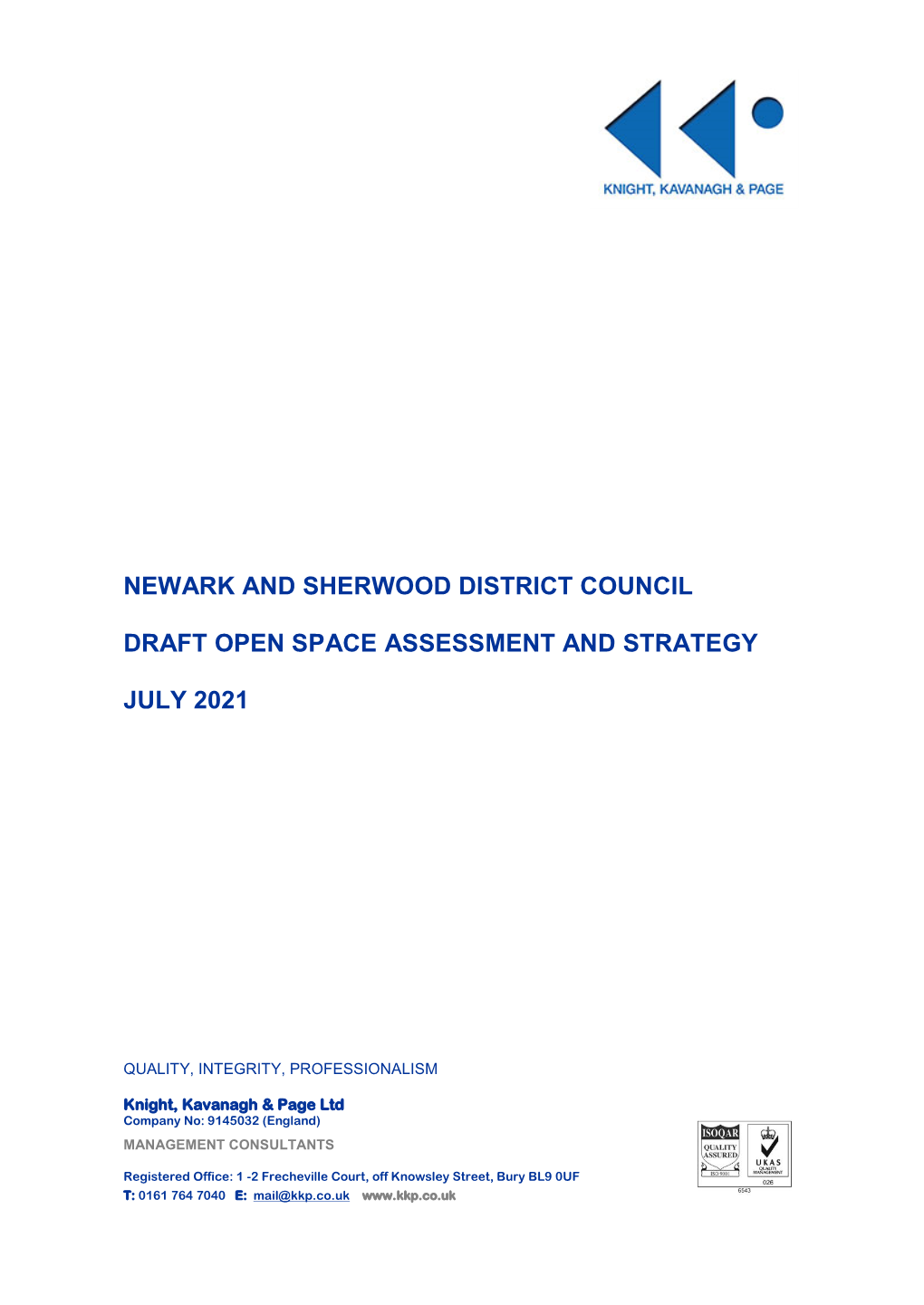 Draft Open Space Strategy