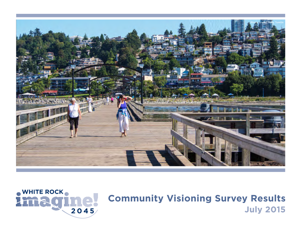 Community Visioning Survey Results July 2015