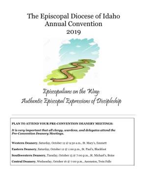 The Episcopal Diocese of Idaho Annual Convention 2019