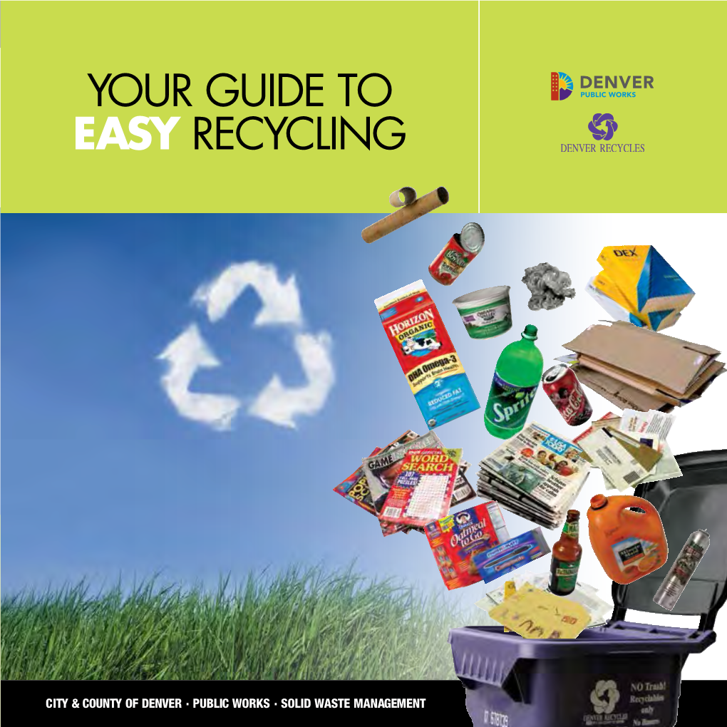 Your Guide to Easy Recycling