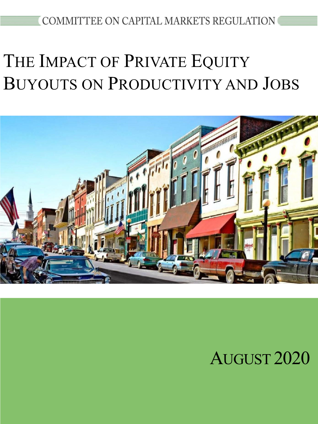 The Impact of Private Equity Buyouts on Productivity and Jobs