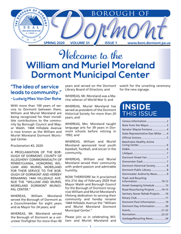 William and Muriel Moreland Dormont Municipal Center
