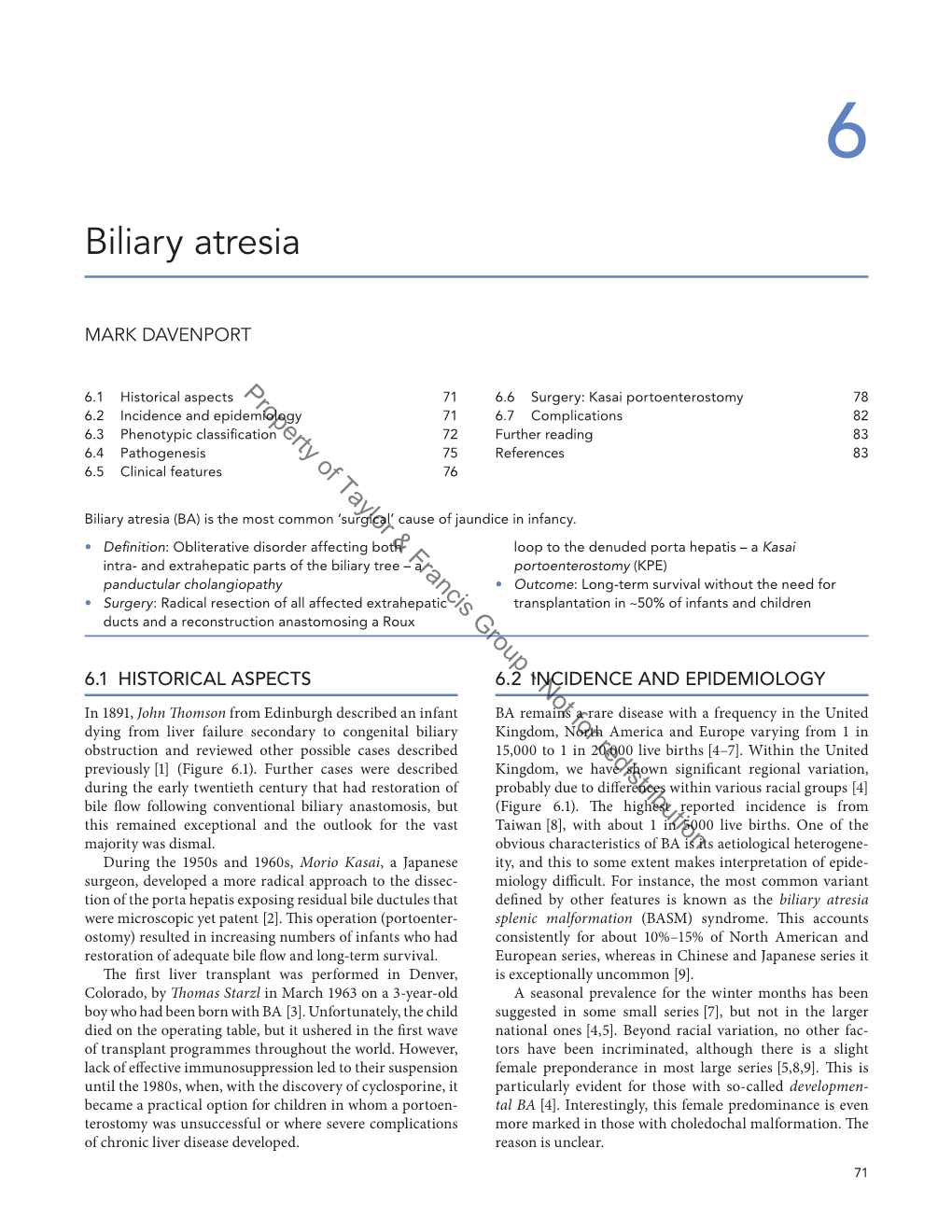 Biliary Atresia