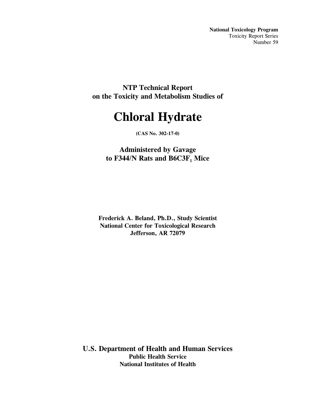 Chloral Hydrate