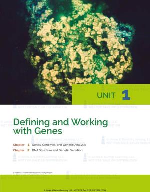 Genes, Genomes and Genetic Analysis