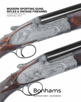 Modern Sporting Guns, Rifles & Vintage Firearms