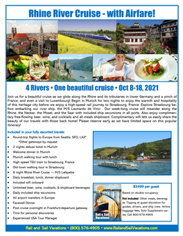 Rhine River Cruise