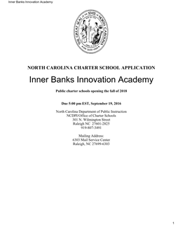 Inner Banks Innovation Academy