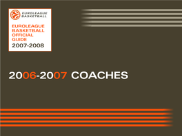 2006-2007 COACHES 2007 2008 Coaches Coaches