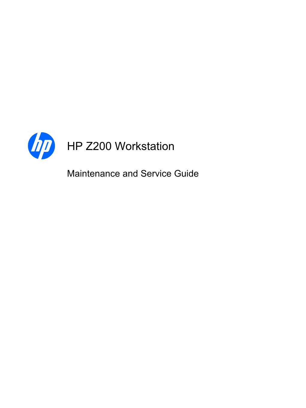 HP Z200 Workstation