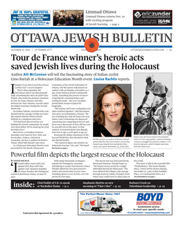 Ottawa Jewish Bulletin Inside