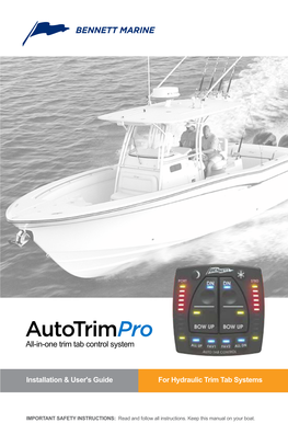 All-In-One Trim Tab Control System