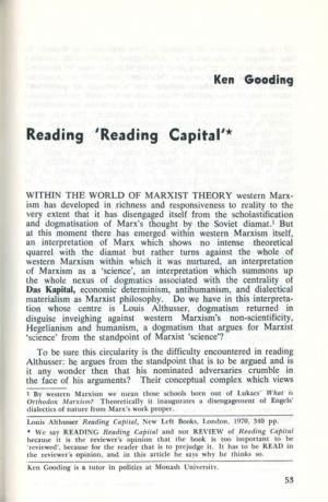 Reading 'Reading Capital'