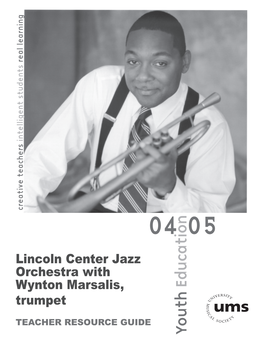 Section Title Lincoln Center Jazz Orchestra