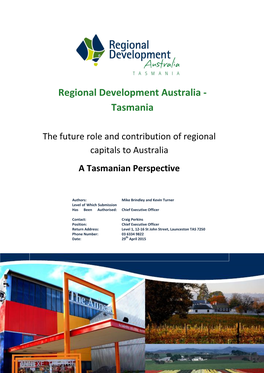 Regional Development Australia - Tasmania