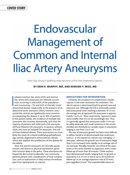 Endovascular Management of Common and Internal Iliac Artery Aneurysms