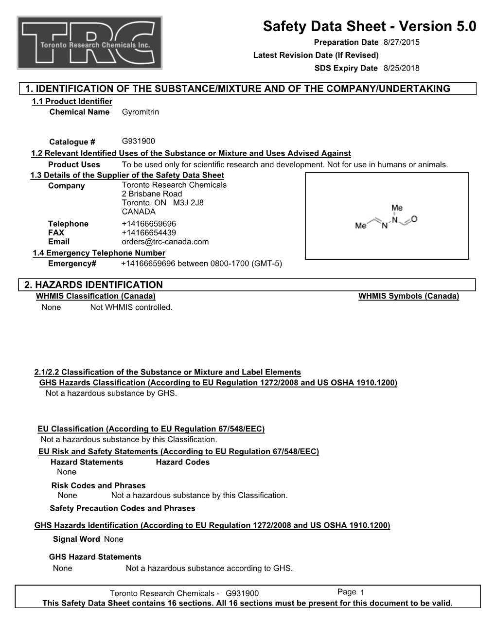 Download MSDS File