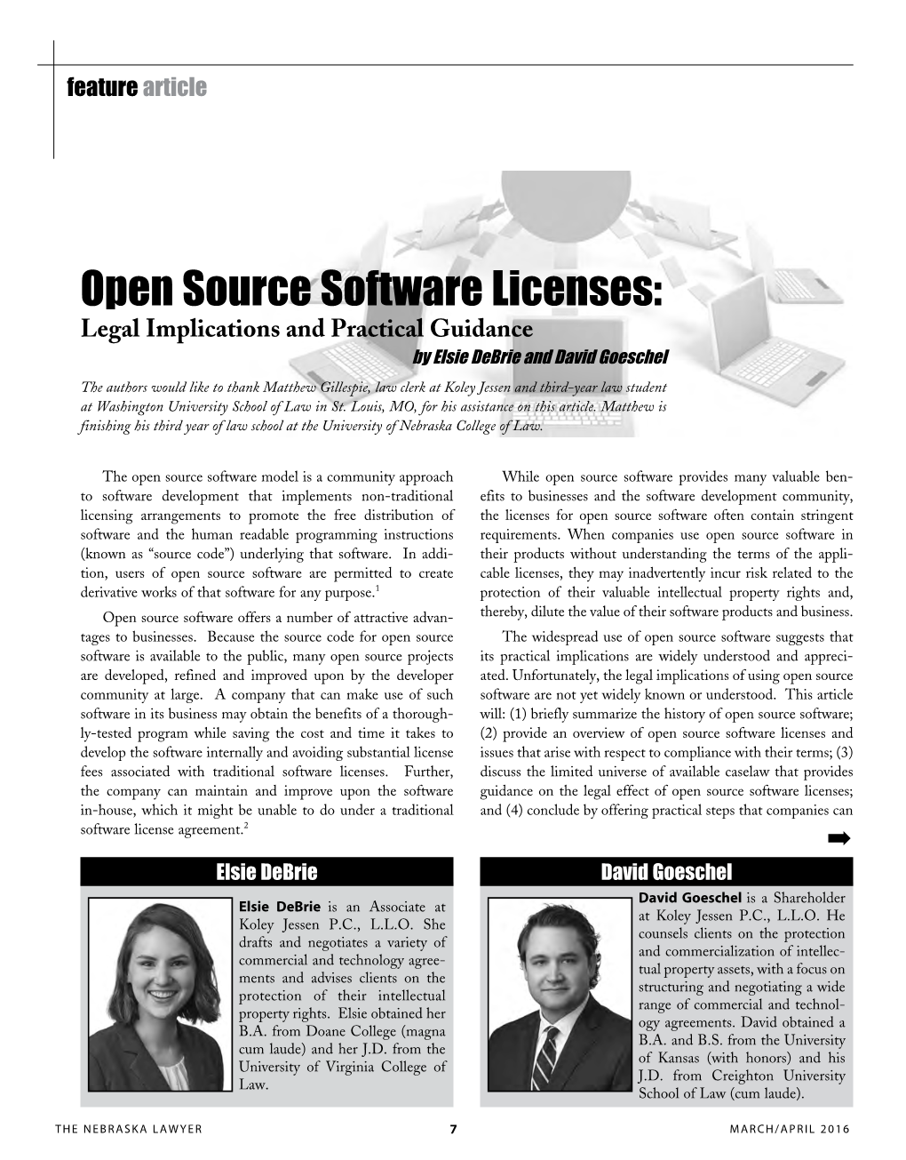 Open Source Software Licenses