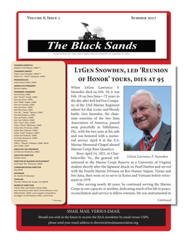 Black Sands Volume 8, Issue 1 Summer 2017